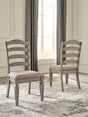 Lodenbay Antique Gray Dining Chair - Ella Furniture