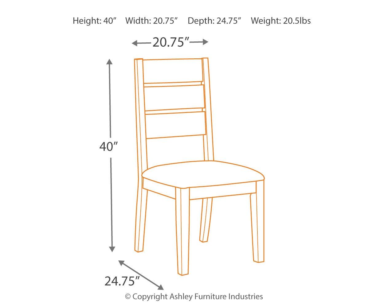 Grindleburg Antique White Dining Chair - Ella Furniture