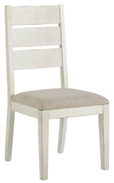 Grindleburg Antique White Dining Chair - Ella Furniture