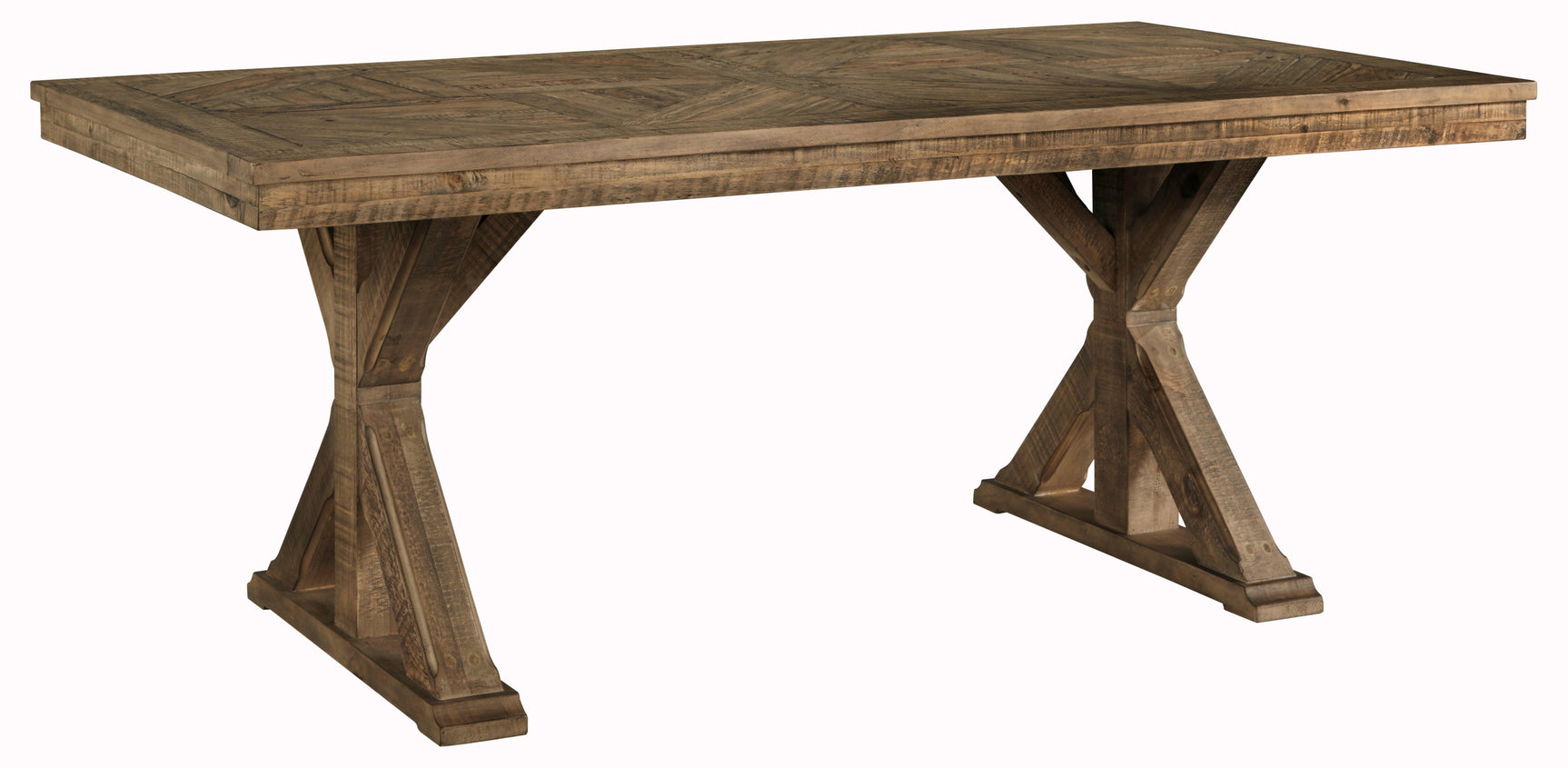 Grindleburg Light Brown Dining Table - Ella Furniture