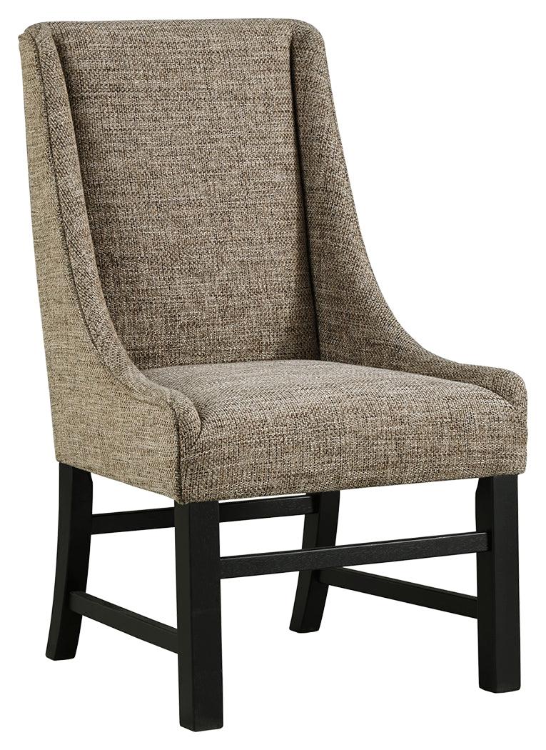 Sommerford Black/brown Dining Chair - Ella Furniture