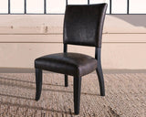 Sommerford Brown Faux Leather Dining Chair - Ella Furniture