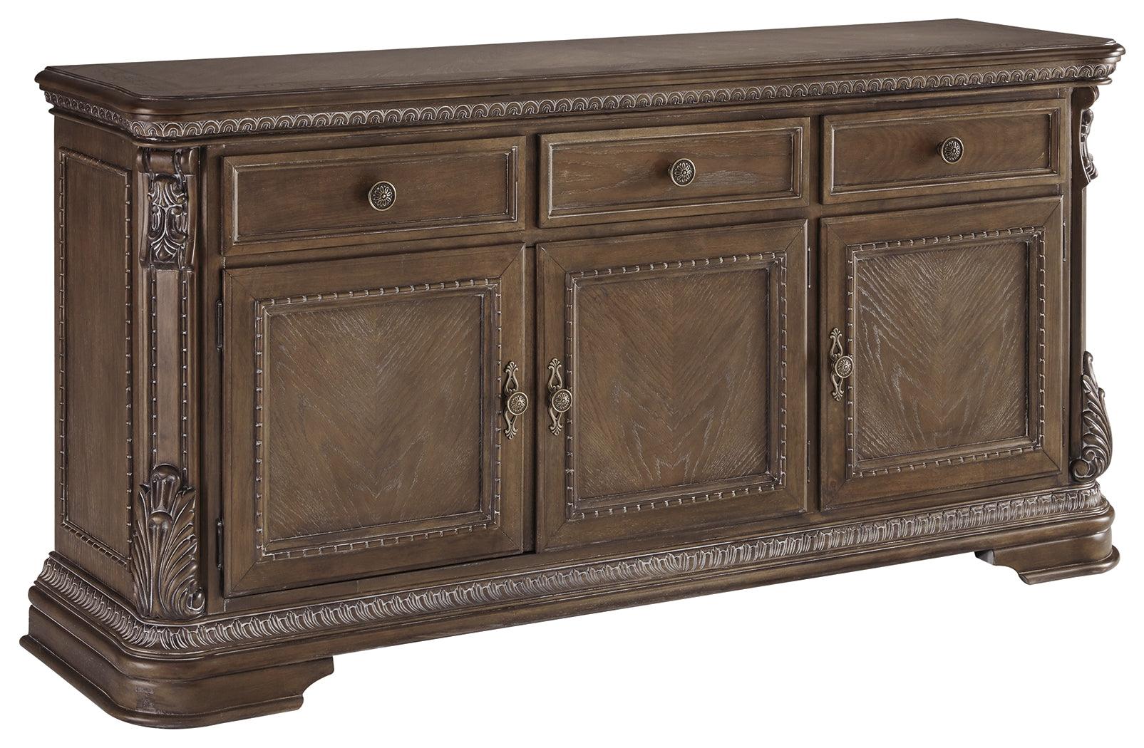 Charmond Brown Dining Buffet - Ella Furniture