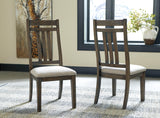 Wyndahl Rustic Brown Dining Chair D813-01 - Ella Furniture