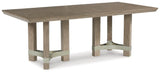 Chrestner Gray Dining Table - Ella Furniture