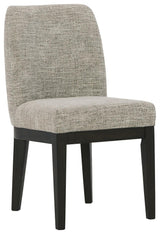 Burkhaus Dark Brown Dining Chair - Ella Furniture