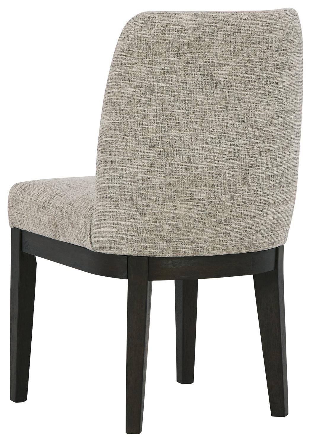 Burkhaus Dark Brown Dining Chair - Ella Furniture