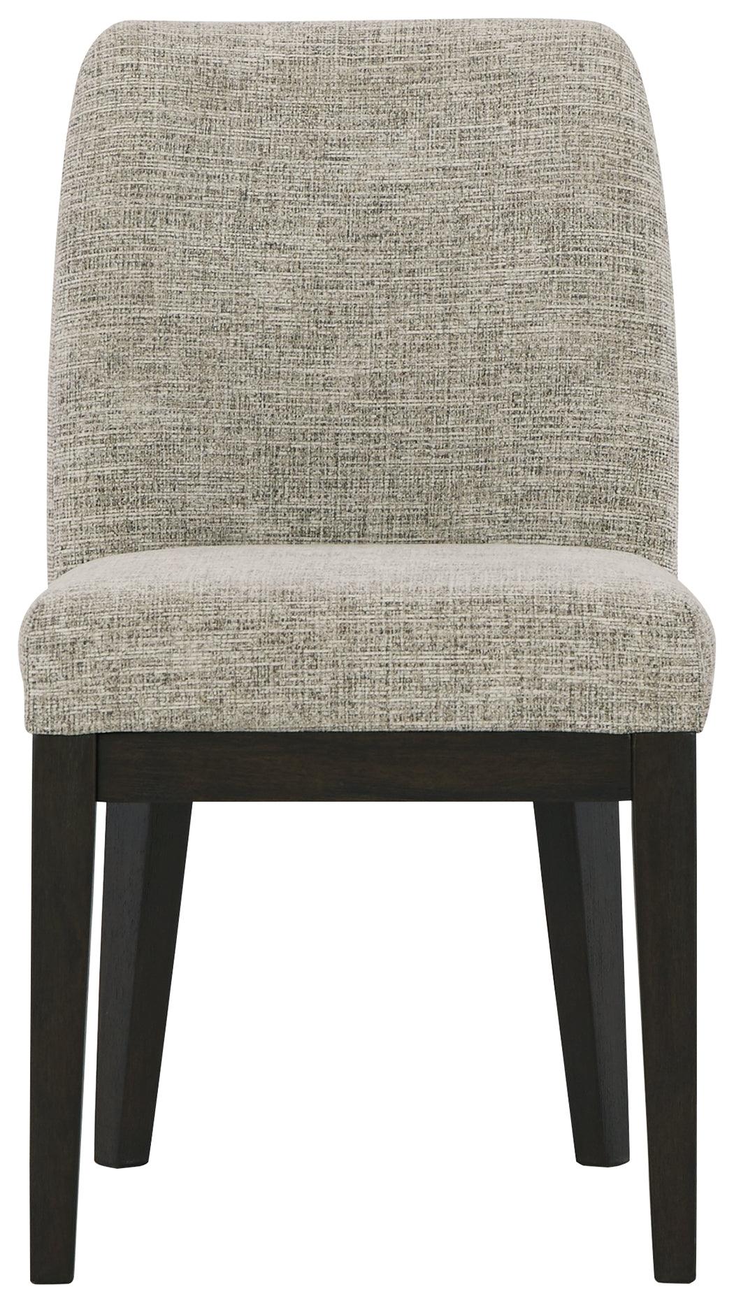 Burkhaus Dark Brown Dining Chair - Ella Furniture