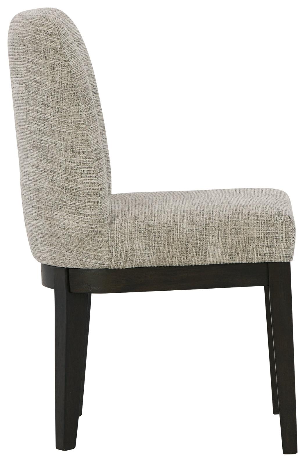 Burkhaus Dark Brown Dining Chair - Ella Furniture