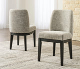 Burkhaus Dark Brown Dining Chair - Ella Furniture