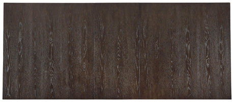 Burkhaus Dark Brown Dining Extension Table - Ella Furniture