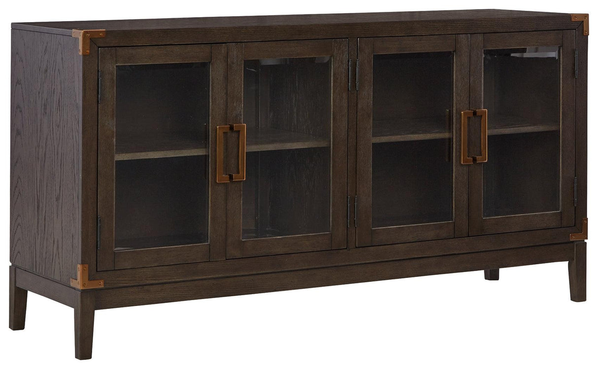 Burkhaus Dark Brown Dining Server - Ella Furniture