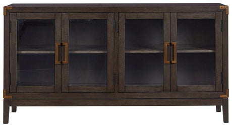 Burkhaus Dark Brown Dining Server - Ella Furniture