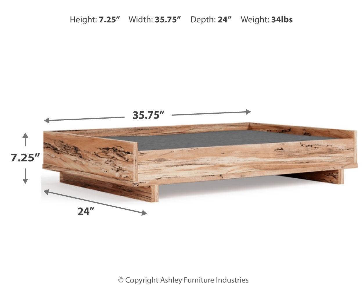 Piperton Natural Pet Bed Frame - Ella Furniture