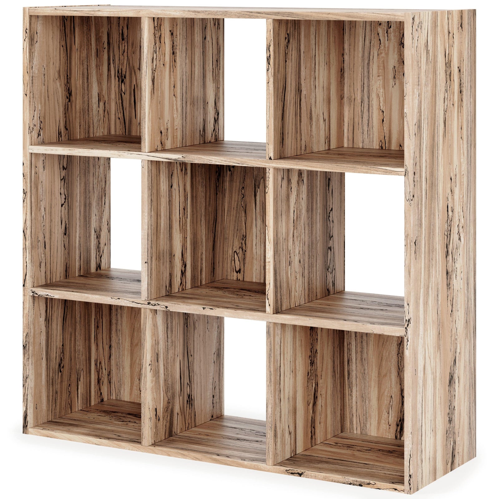Piperton Natural Nine Cube Organizer - Ella Furniture