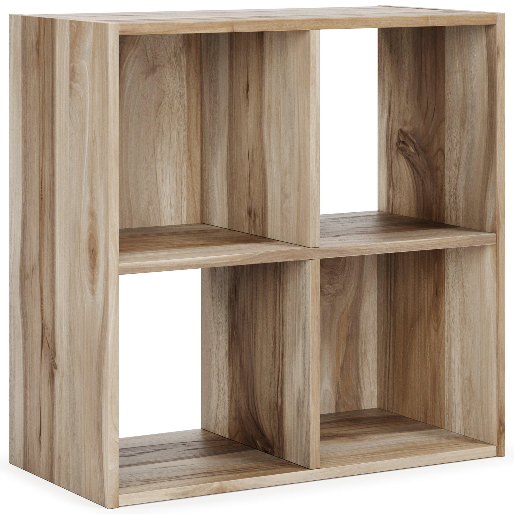 Vaibryn Brown Four Cube Organizer - Ella Furniture