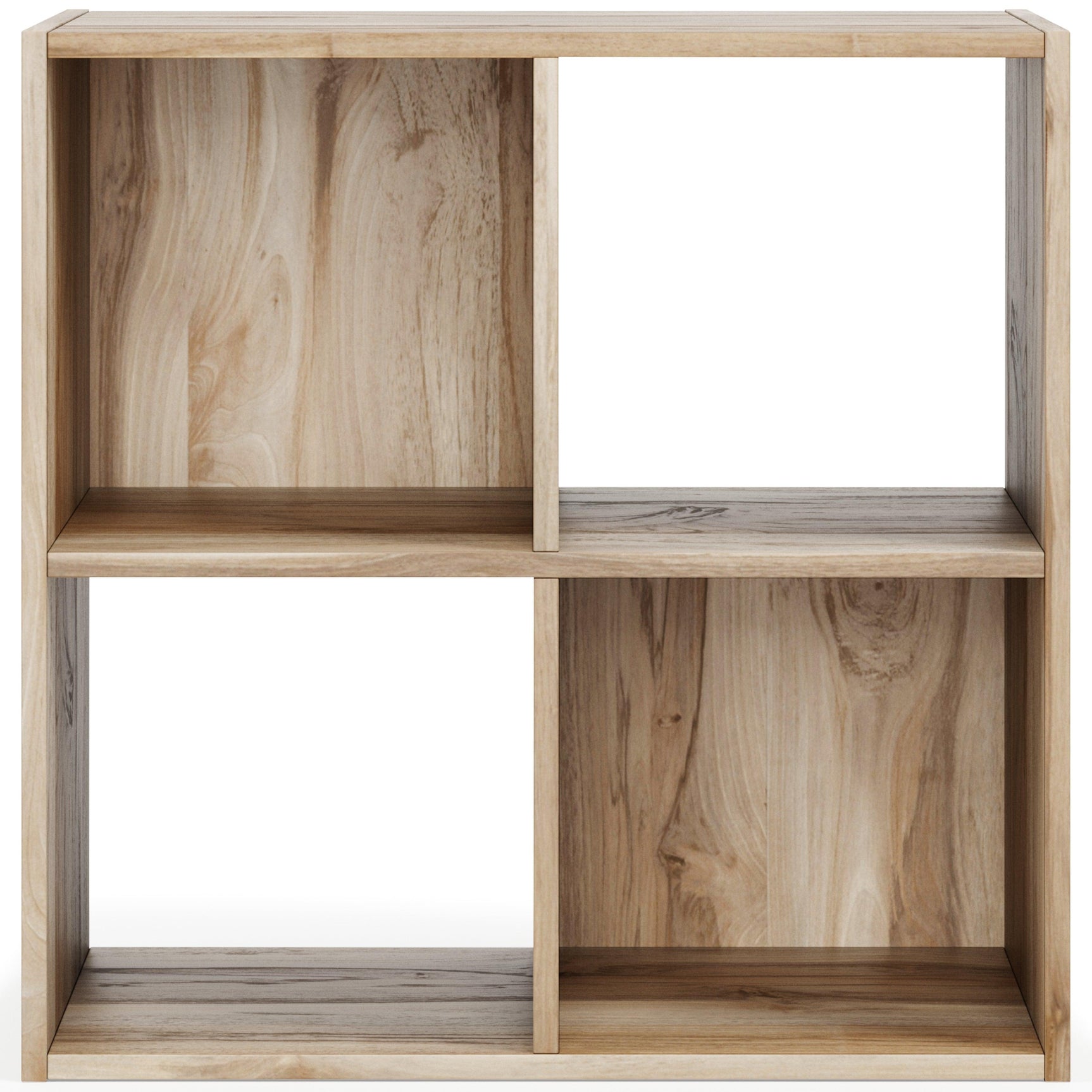 Vaibryn Brown Four Cube Organizer - Ella Furniture