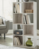 Paxberry Whitewash Eight Cube Organizer - Ella Furniture