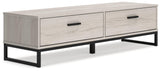 Socalle Light Natural Storage Bench - Ella Furniture