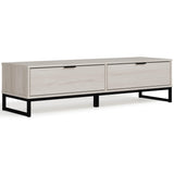 Socalle Light Natural Storage Bench - Ella Furniture