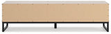 Socalle Light Natural Storage Bench - Ella Furniture