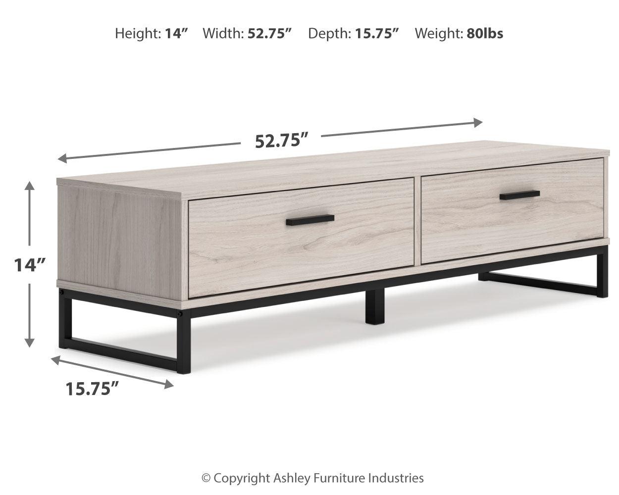 Socalle Light Natural Storage Bench - Ella Furniture