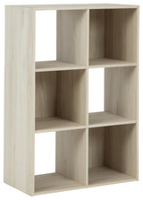 Socalle Light Natural Six Cube Organizer - Ella Furniture