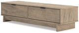 Oliah Natural Storage Bench - Ella Furniture