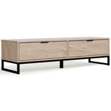 Oliah Natural Storage Bench - Ella Furniture