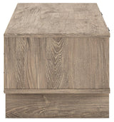 Oliah Natural Storage Bench - Ella Furniture