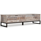 Neilsville Whitewash Storage Bench - Ella Furniture