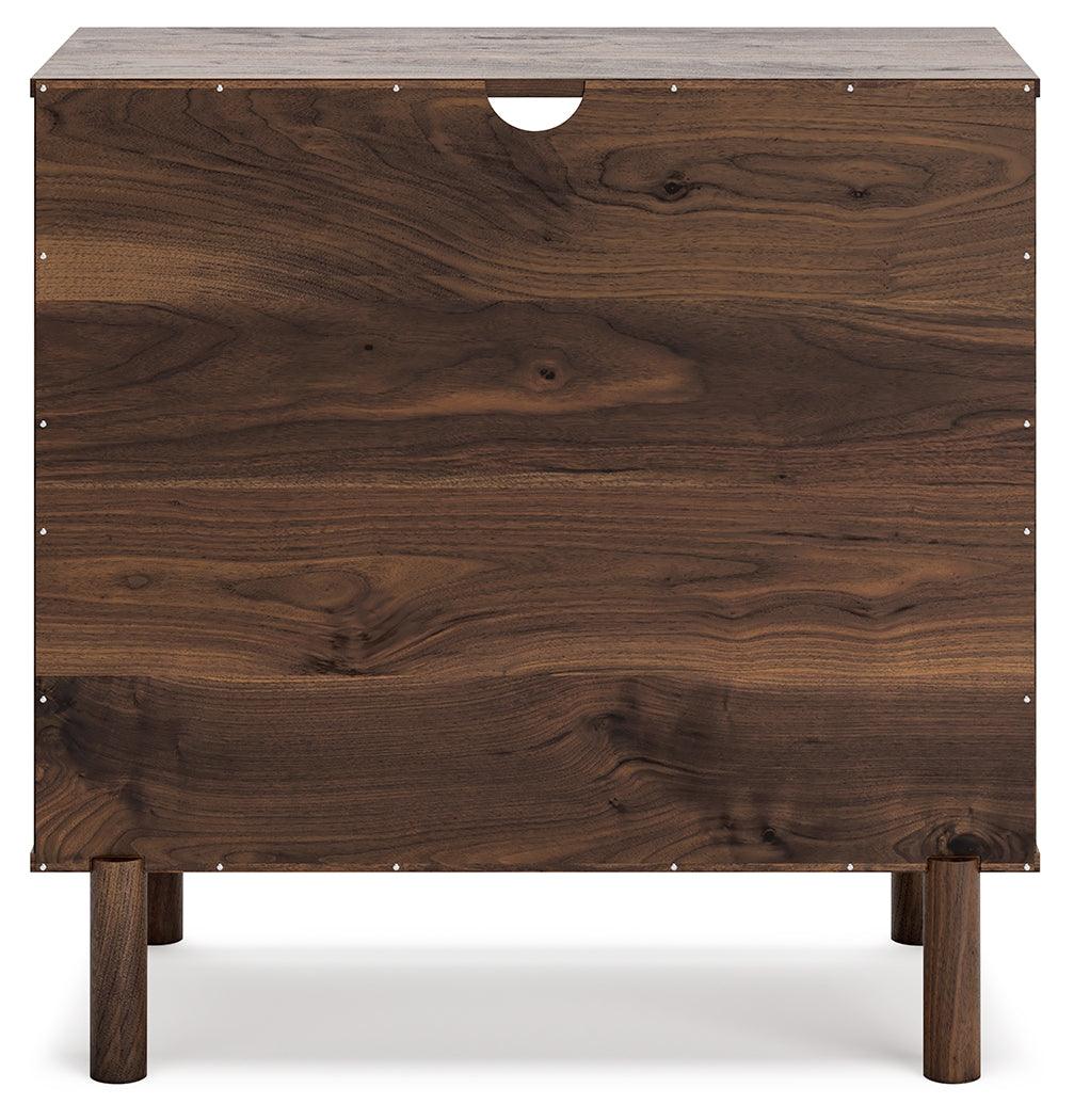 Calverson Mocha Accent Cabinet - Ella Furniture