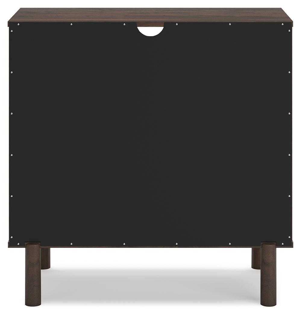 Calverson Mocha Accent Cabinet - Ella Furniture