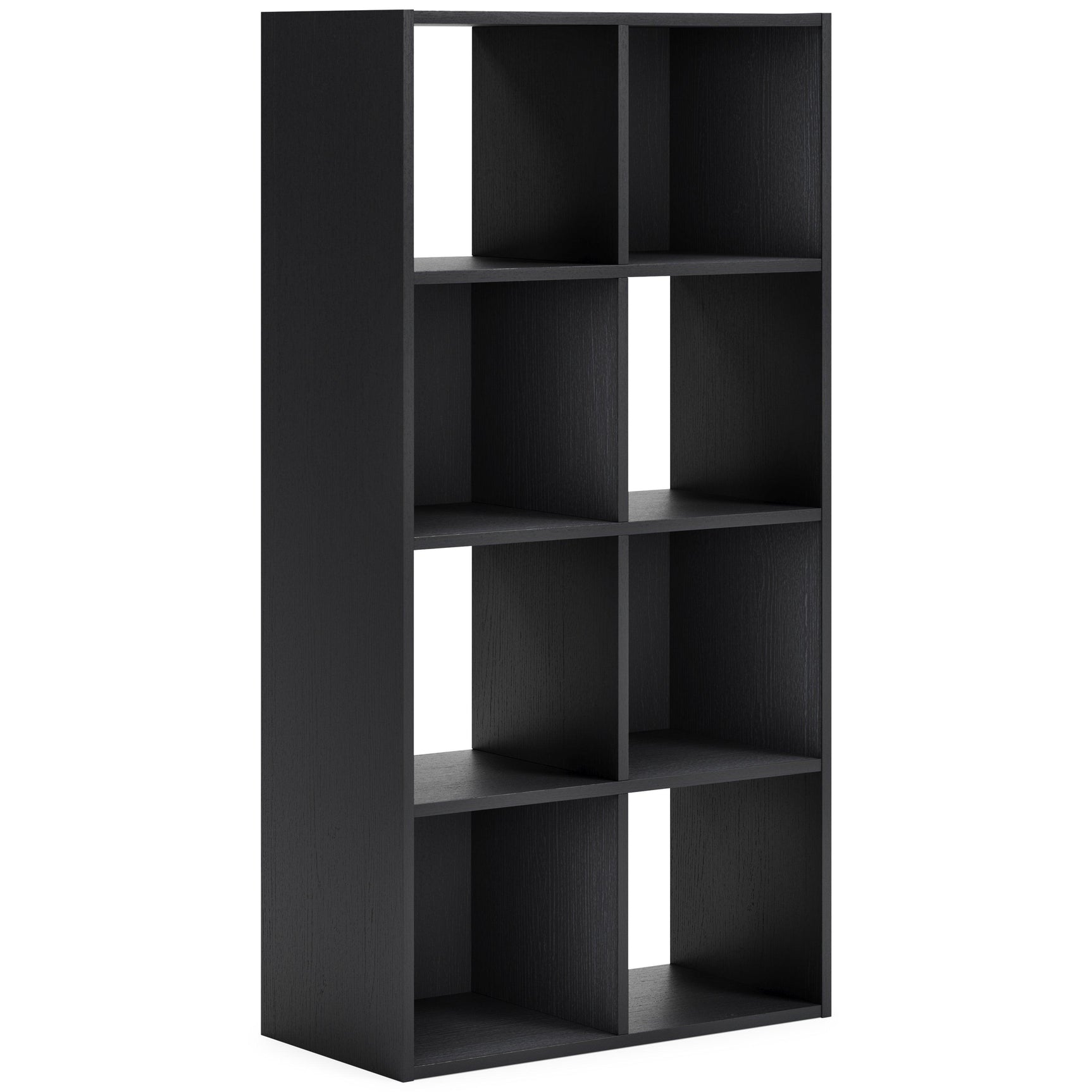 Langdrew Black Eight Cube Organizer - Ella Furniture