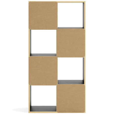 Langdrew Black Eight Cube Organizer - Ella Furniture