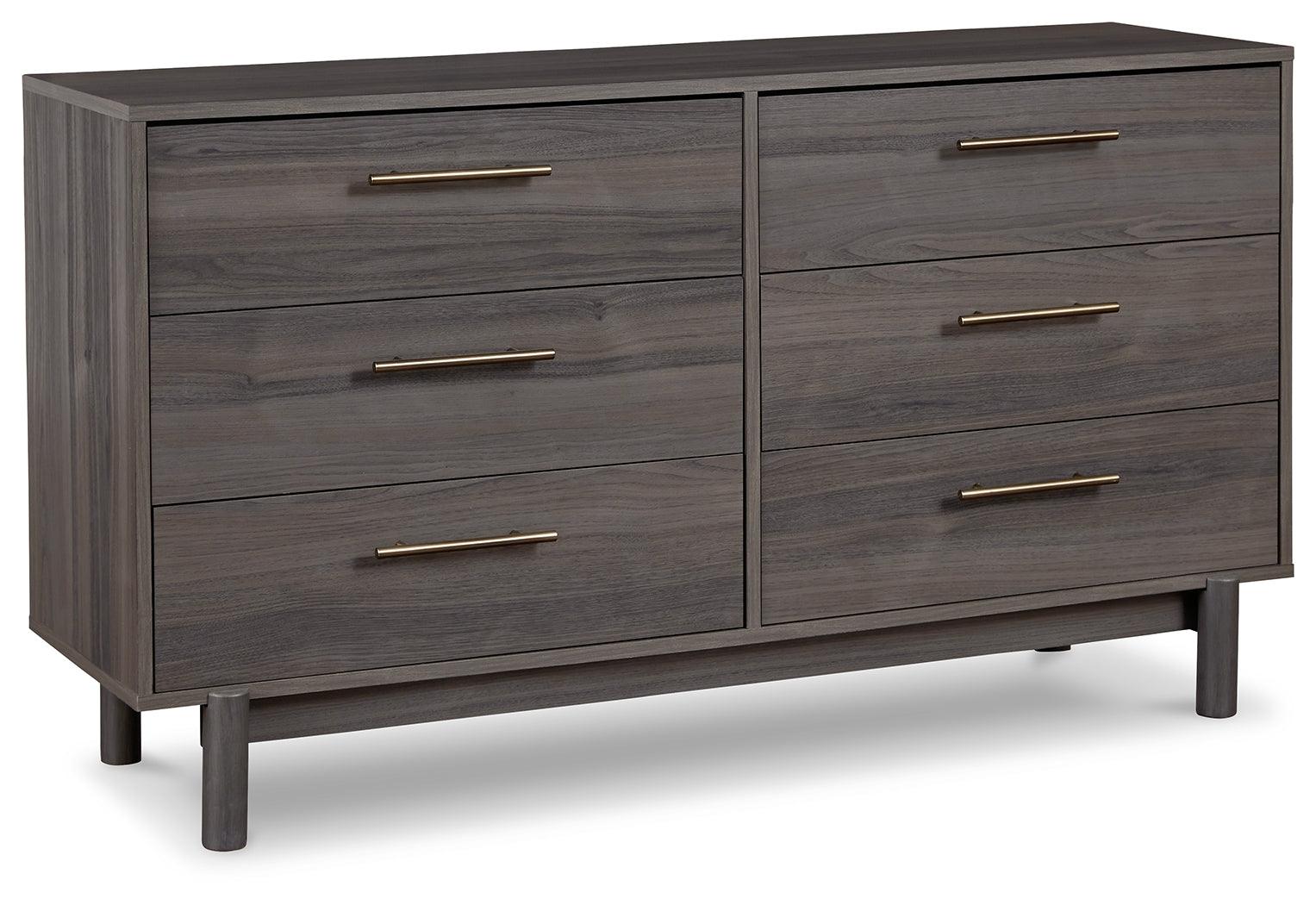 Brymont Dark Gray Dresser - Ella Furniture