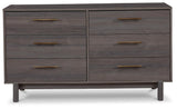 Brymont Dark Gray Dresser - Ella Furniture