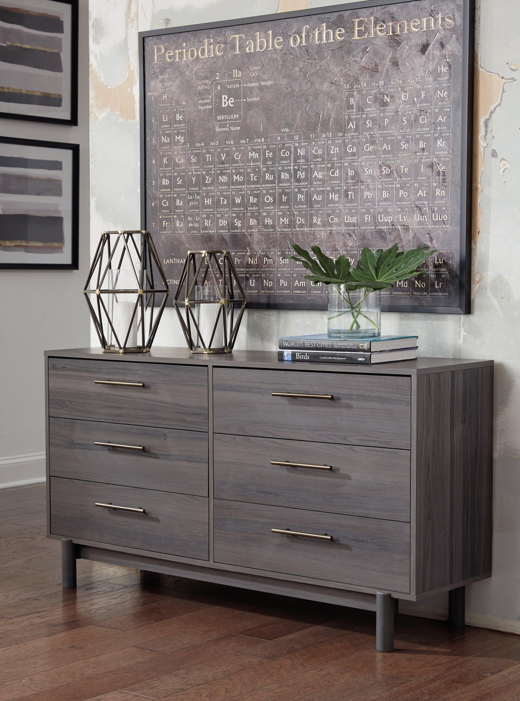 Brymont Dark Gray Dresser - Ella Furniture