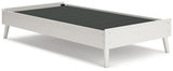 Aprilyn White Twin Platform Bed - Ella Furniture