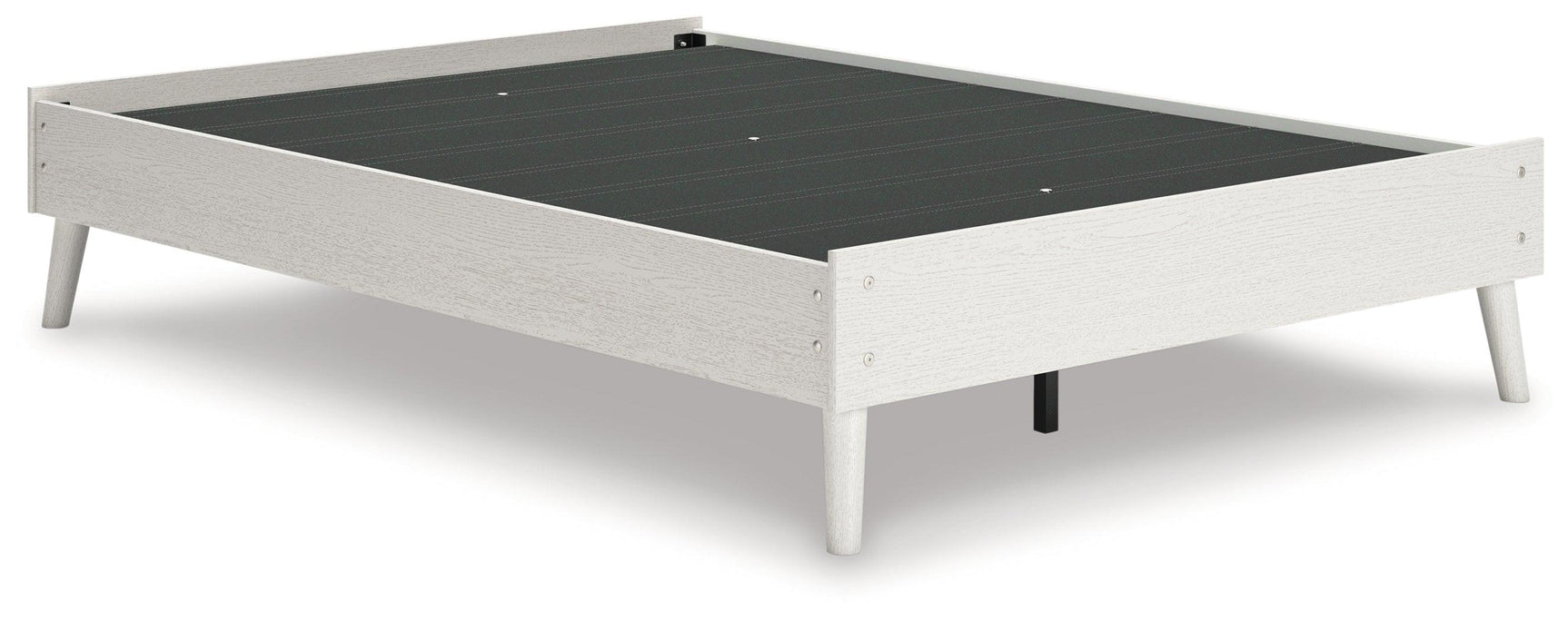 Aprilyn White Full Platform Bed - Ella Furniture