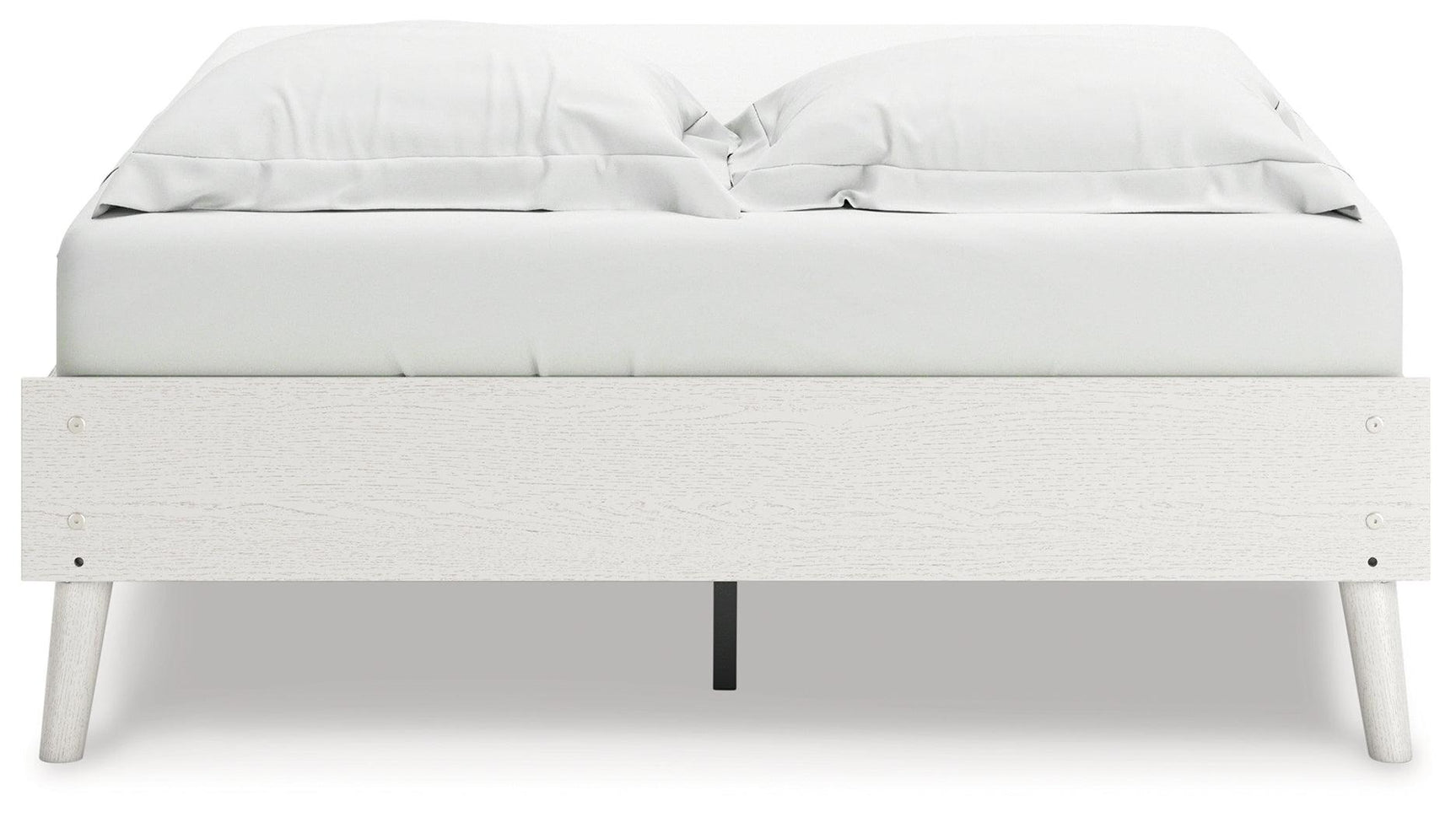 Aprilyn White Full Platform Bed - Ella Furniture