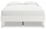 Aprilyn White Full Platform Bed - Ella Furniture