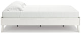 Aprilyn White Queen Platform Bed - Ella Furniture