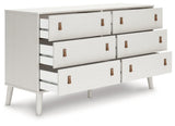 Aprilyn White Dresser - Ella Furniture