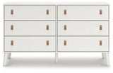 Aprilyn White Dresser - Ella Furniture