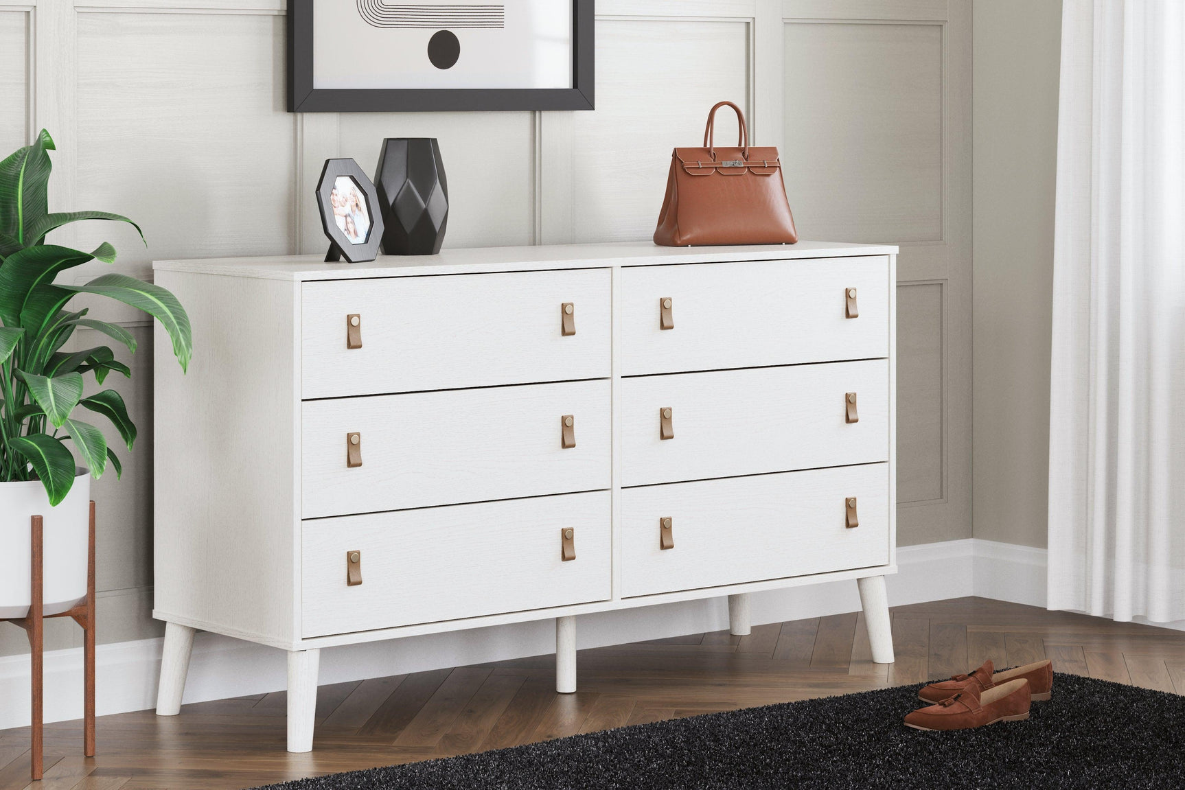 Aprilyn White Dresser - Ella Furniture