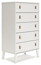 Aprilyn White Chest Of Drawers - Ella Furniture