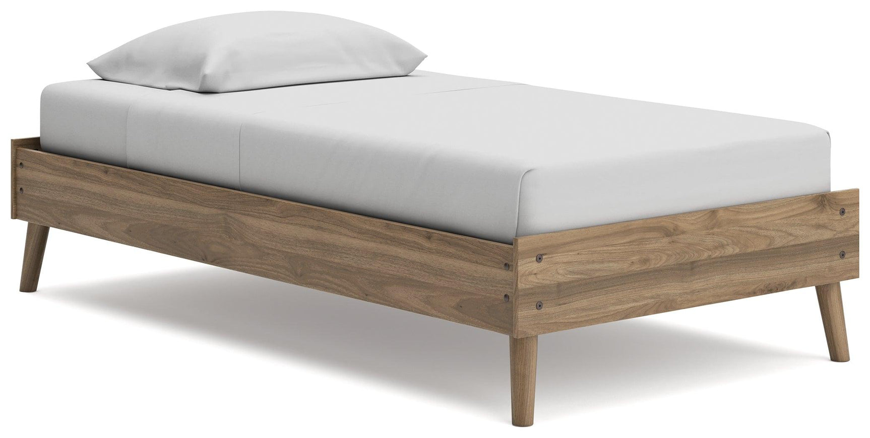 Aprilyn Honey Twin Platform Bed - Ella Furniture