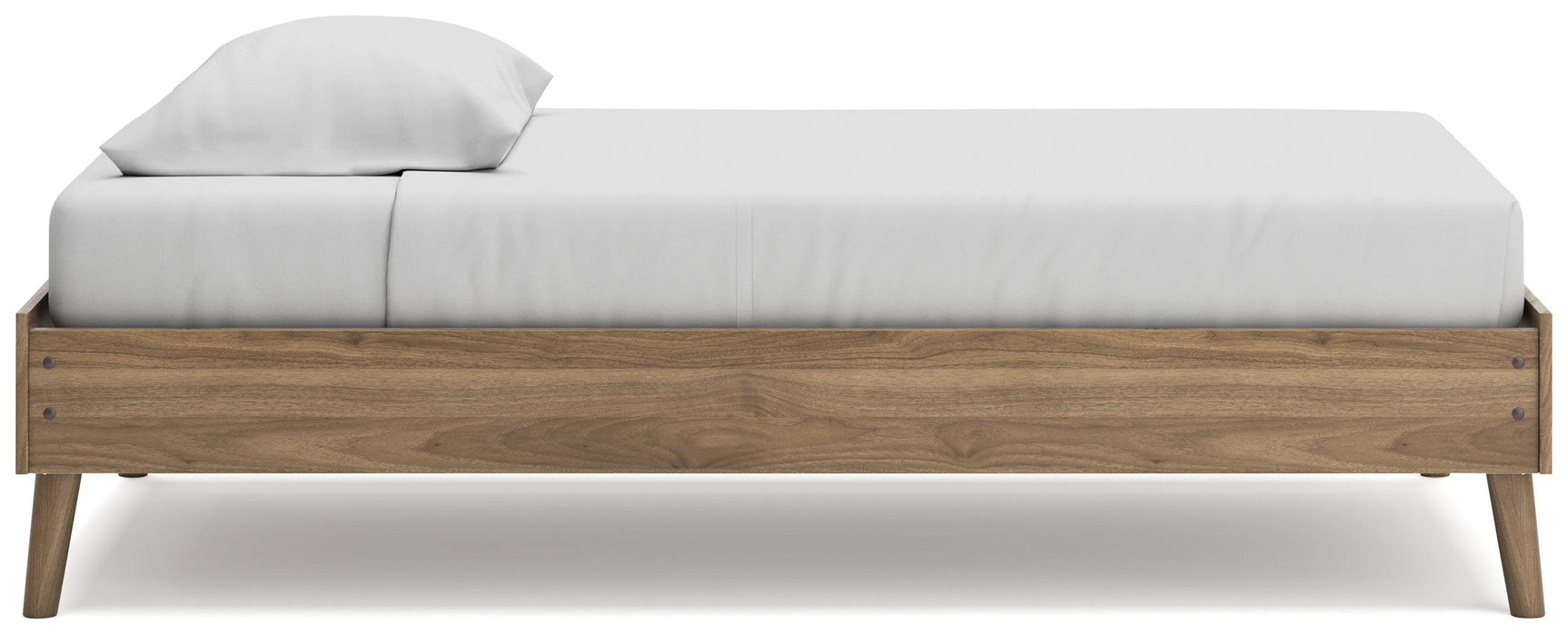 Aprilyn Honey Twin Platform Bed - Ella Furniture