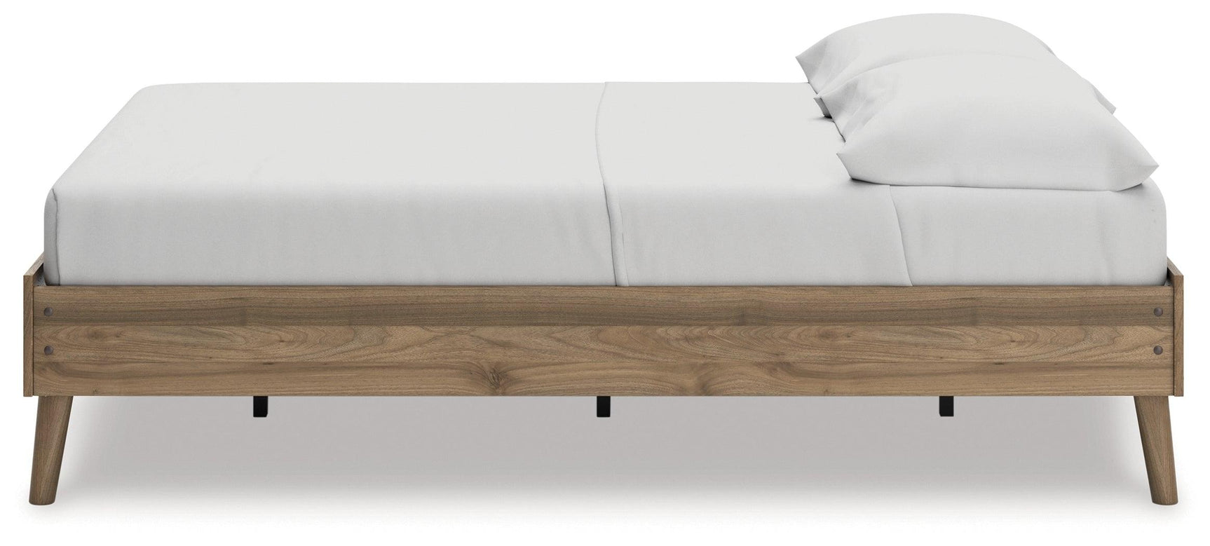 Aprilyn Honey Full Platform Bed - Ella Furniture